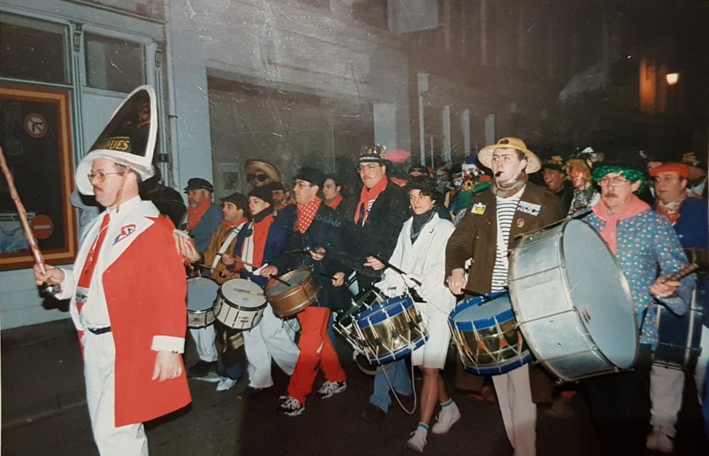 Pâques 1996 Raymond, Frédéric, Claude, , MArie-Lyne, Vincent, Bernard, Toto